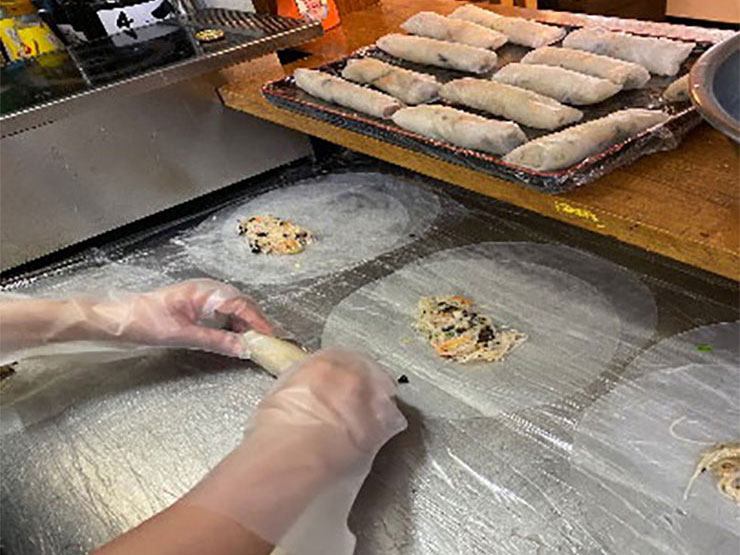ネムザン(手作りベトナム揚げ春巻き)