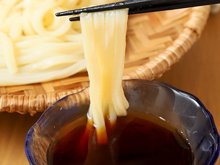 冷たいうどん